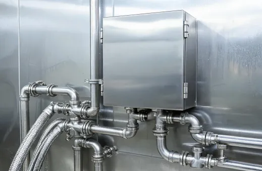 Food processing washdown control enclosure